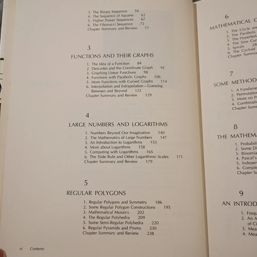 Mathematics: A Human Endeavor by Harold R Jacobs (hardcover, 1970) EUC VTG - Picture 7 of 9